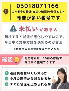 05018071166はAGミライ払い